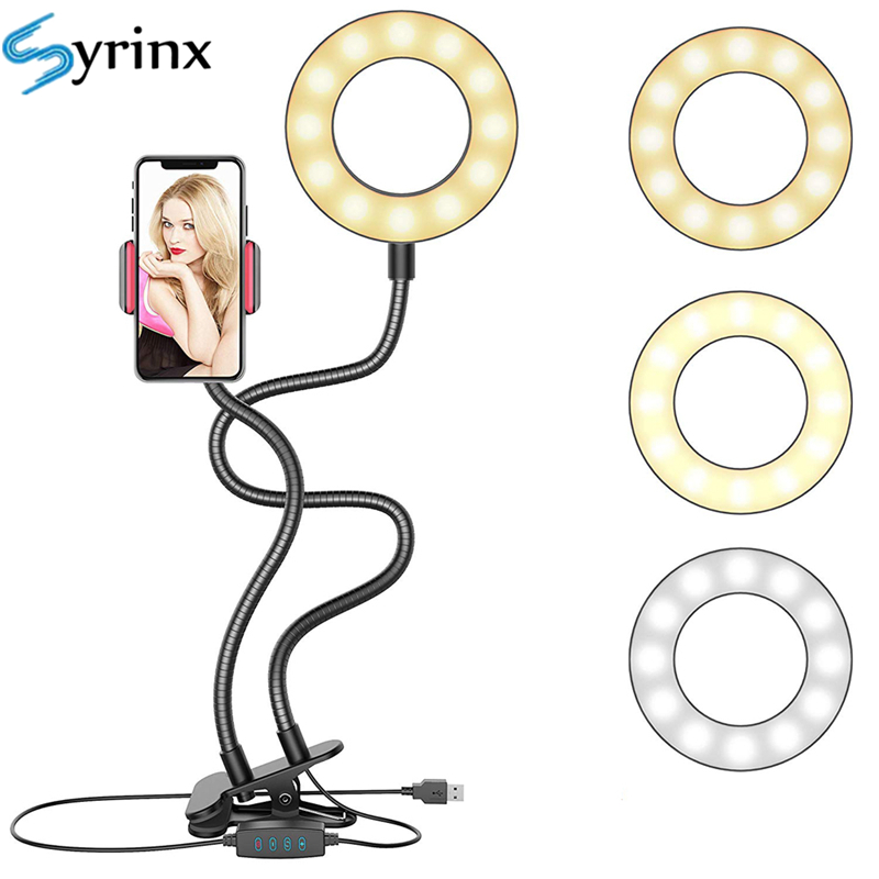 Office Youtuber - 2024 Selfie Ring Light With Flexible