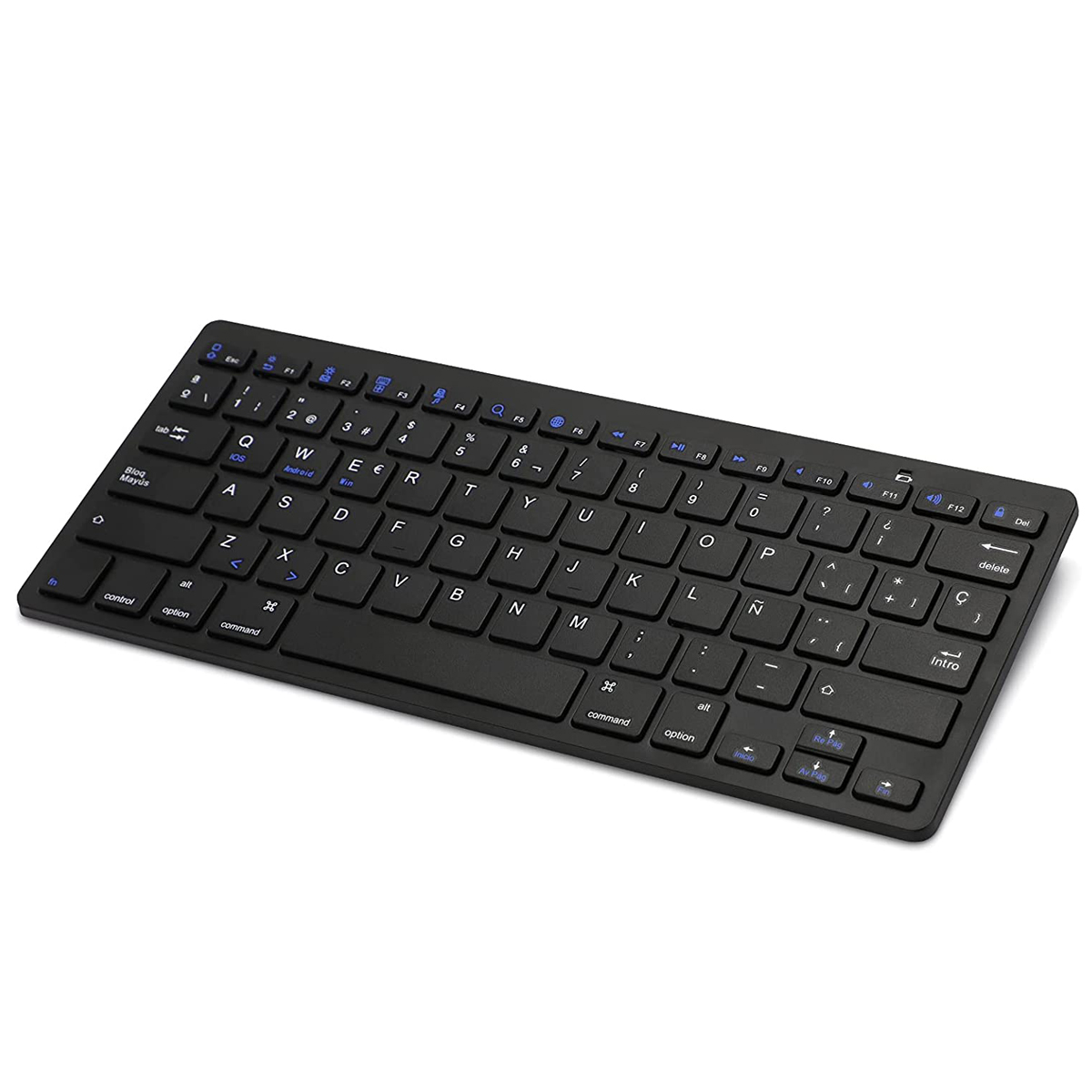 Thin Client Mini Pc - Ultra-thin Spanish Layout Bluetooth Keyboard Portable
