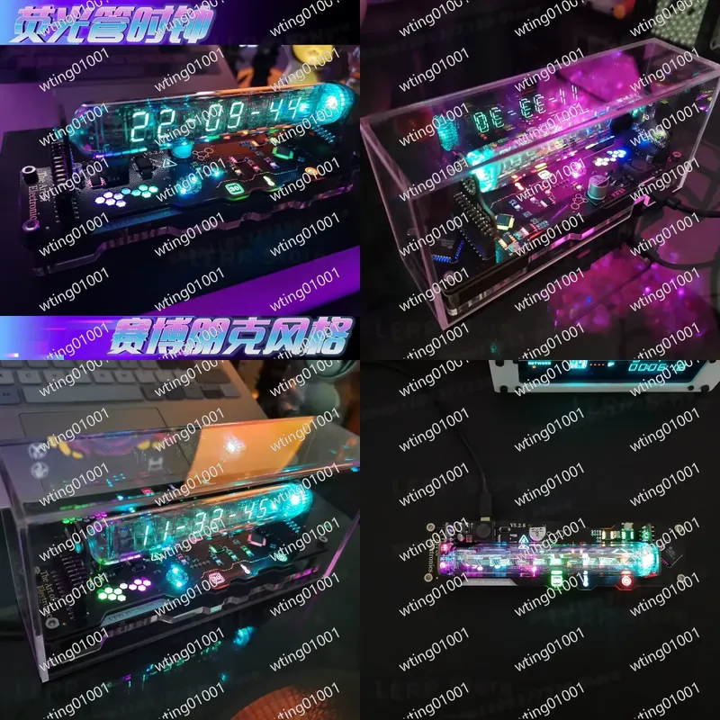 Tech Office Vibe - for IV18 Nixie Style Digital Display