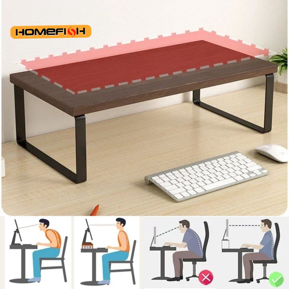 Document Holder Monitor - Computer Monitor Elevated Monitor Base Home