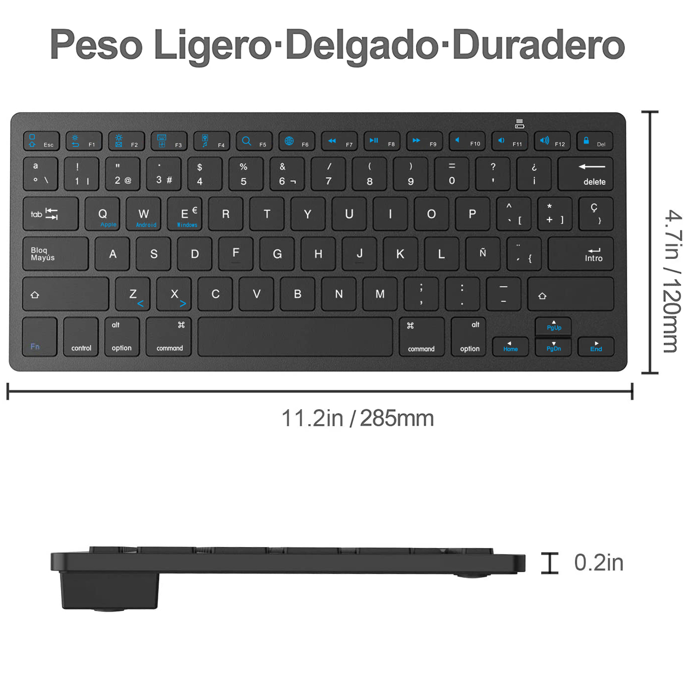 Ultra-thin Spanish Layout Blue - Thin Client Mini Pc review and price