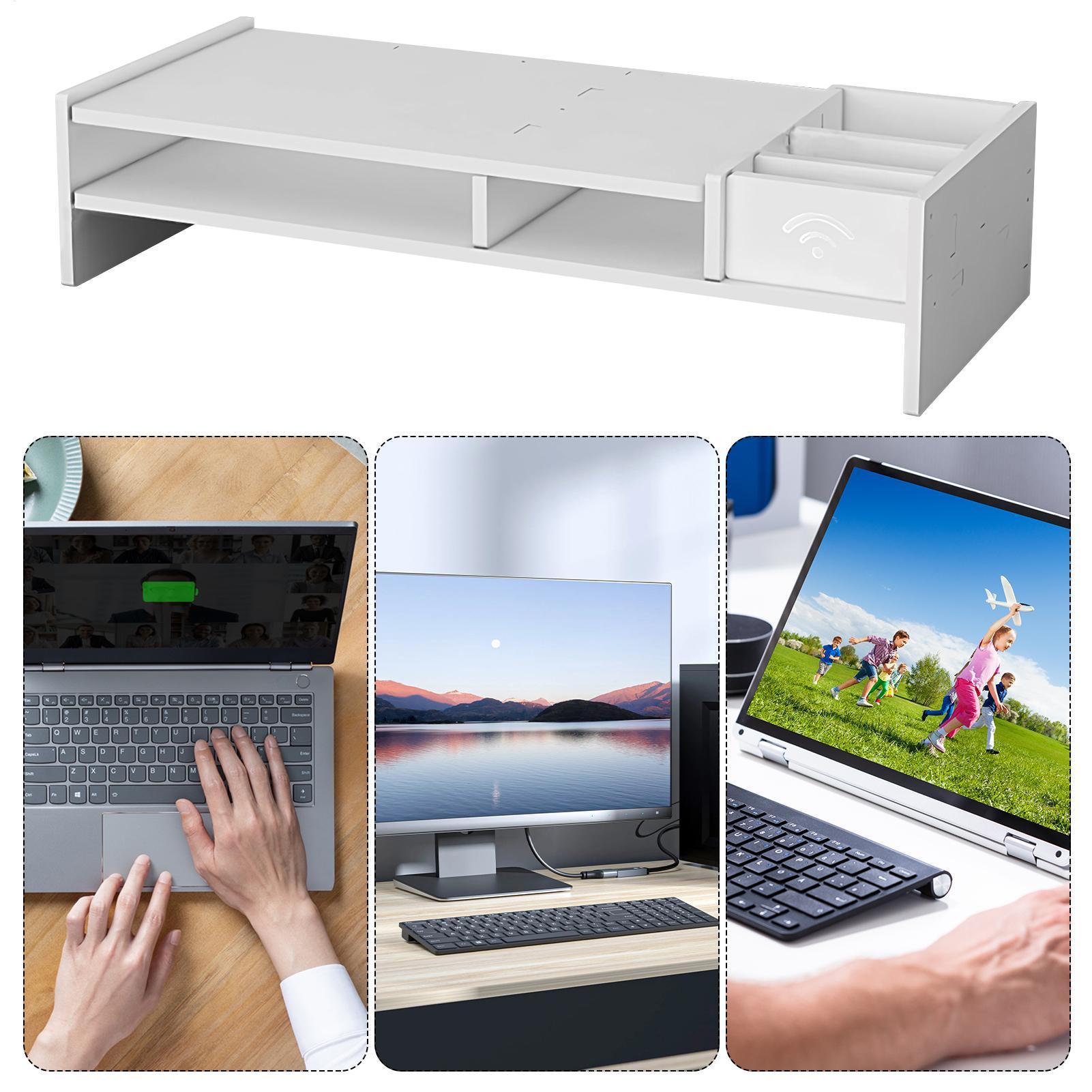 3-Tier Desk Organizer Shelf Fo - Document Holder Monitor review and price