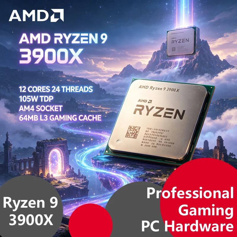 AMD Ryzen 9 3900X Tray Unlocke - Amd Cpu Ryzen 9 review and price