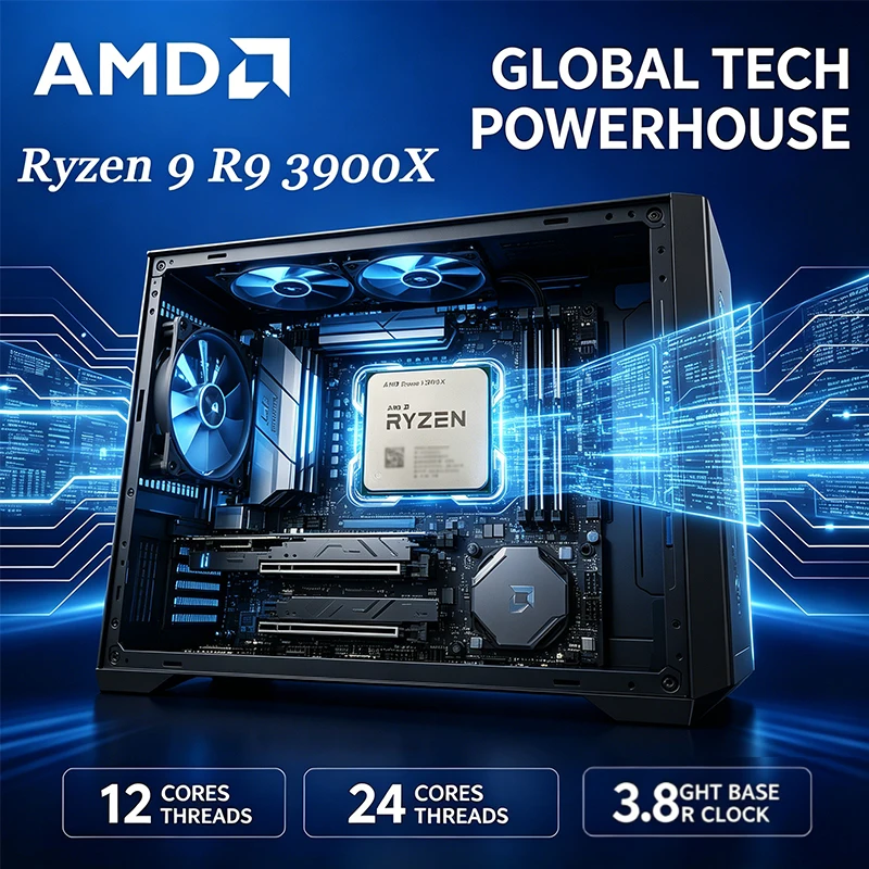 AMD Ryzen 9 R9 3900X CPU 12-Co - Amd Cpu Ryzen 9 review and price
