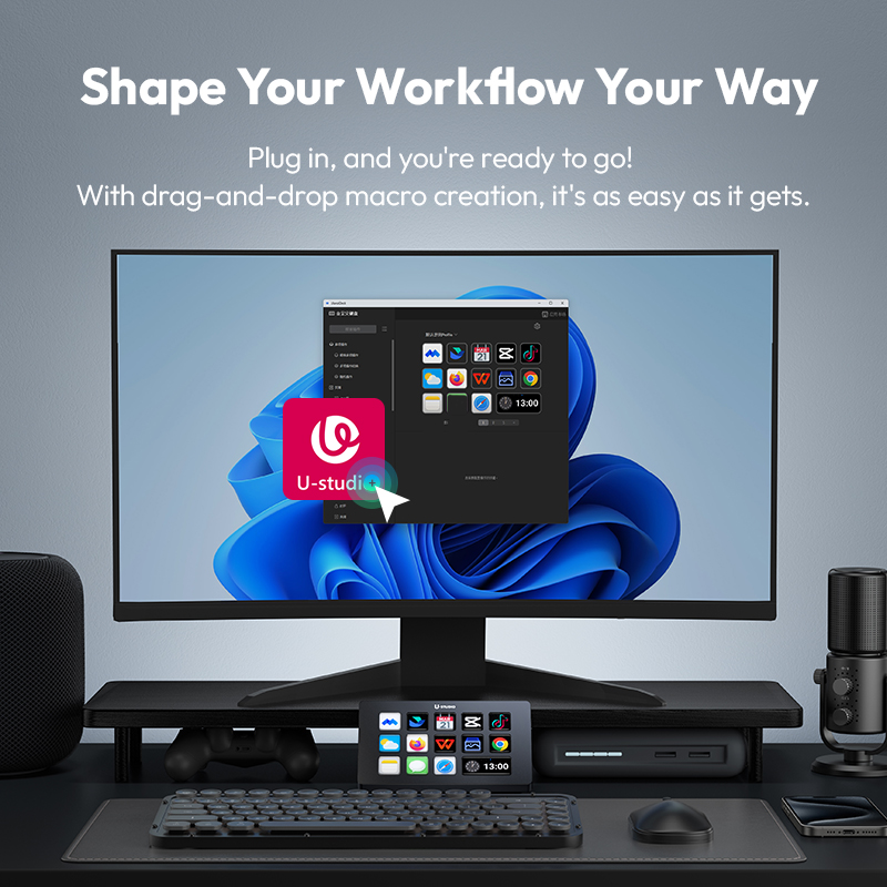D200 Stream Deck Keyboard 13 L - Office Youtuber review and price