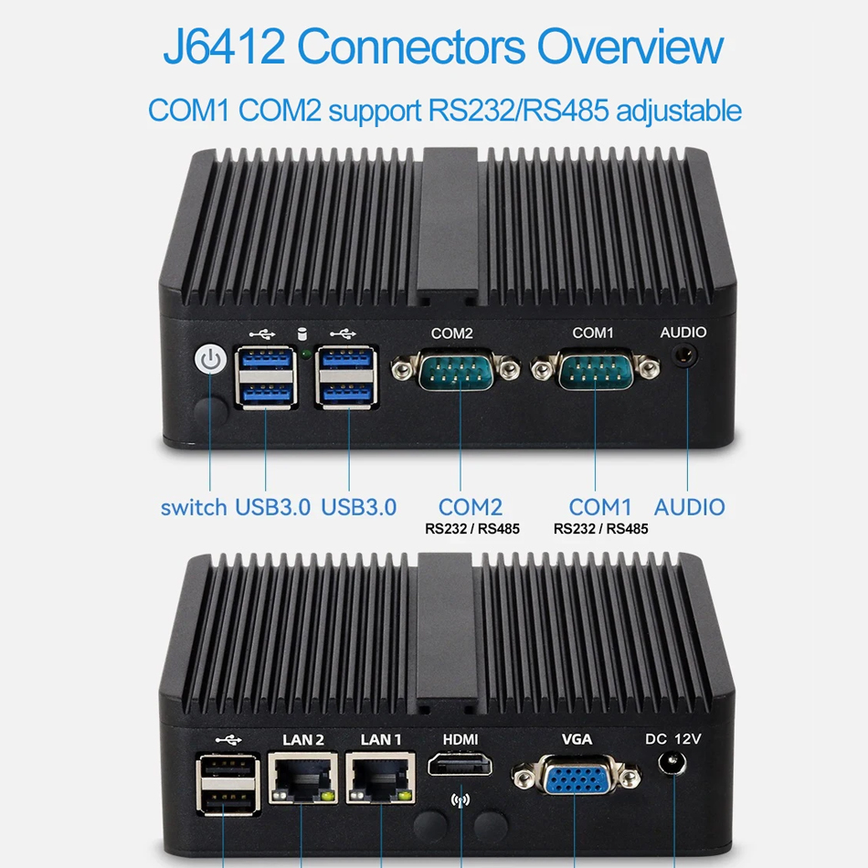 XCY Mini PC Intel Celeron J641 - Thin Client Mini Pc review and price