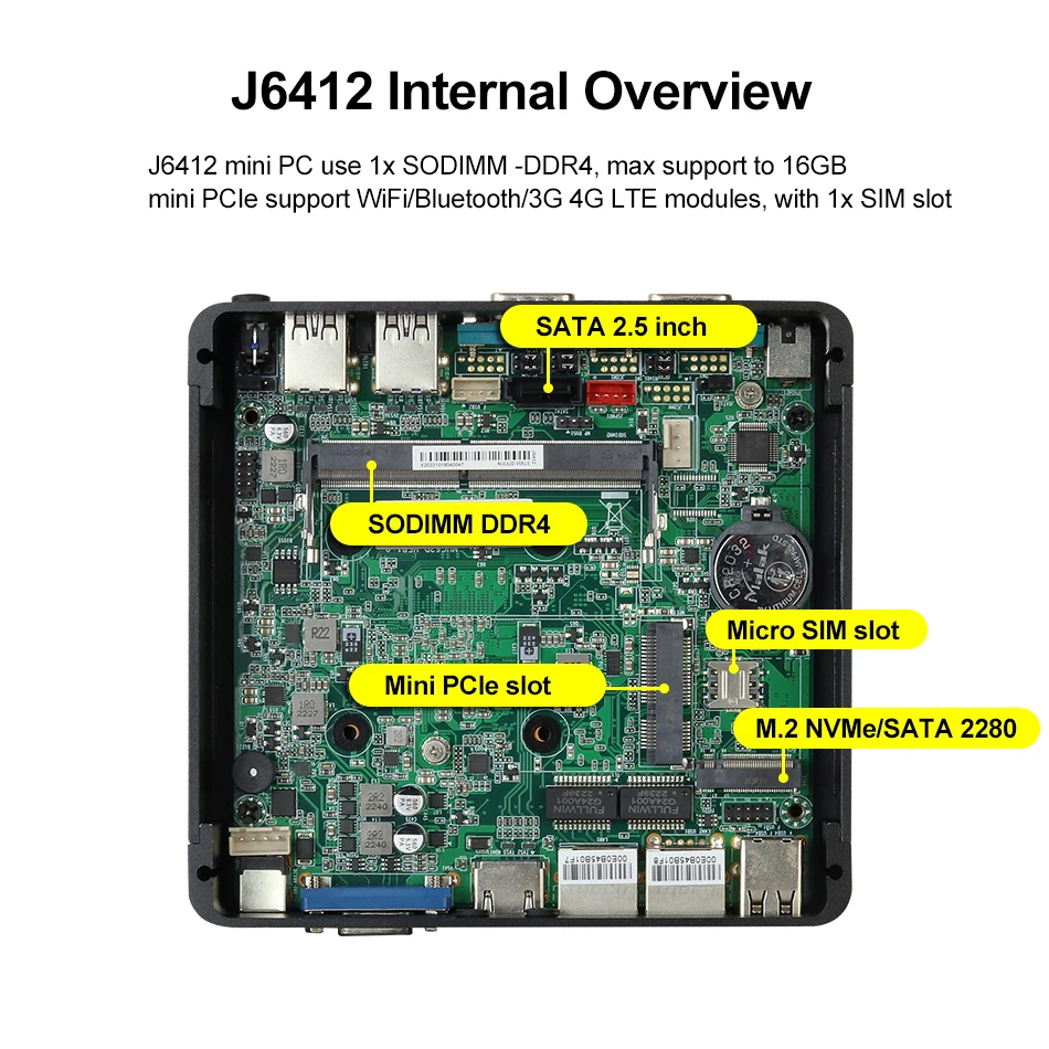 XCY Mini PC Intel Celeron J641 - Thin Client Mini Pc review and price