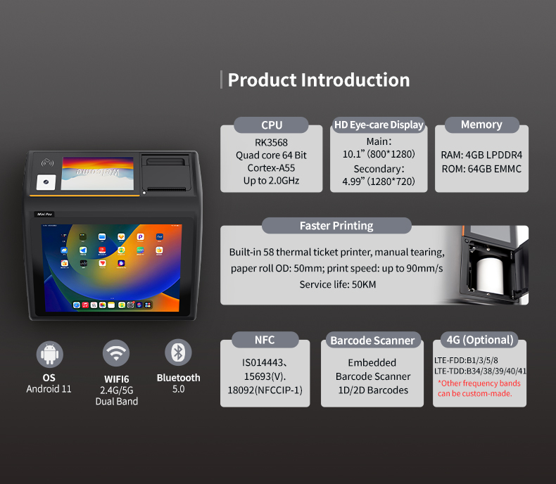 D3-Mini Smart Android POS Term - Pos Terminal Android review and price