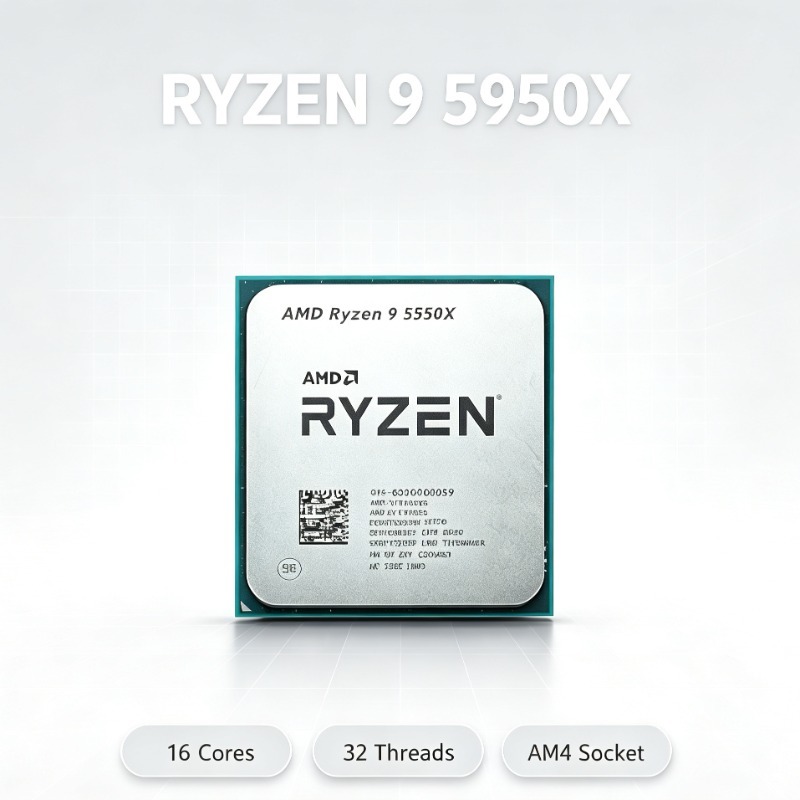 AM4 Processor AMD Ryzen 9 5950 - Amd Cpu Ryzen 9 review and price