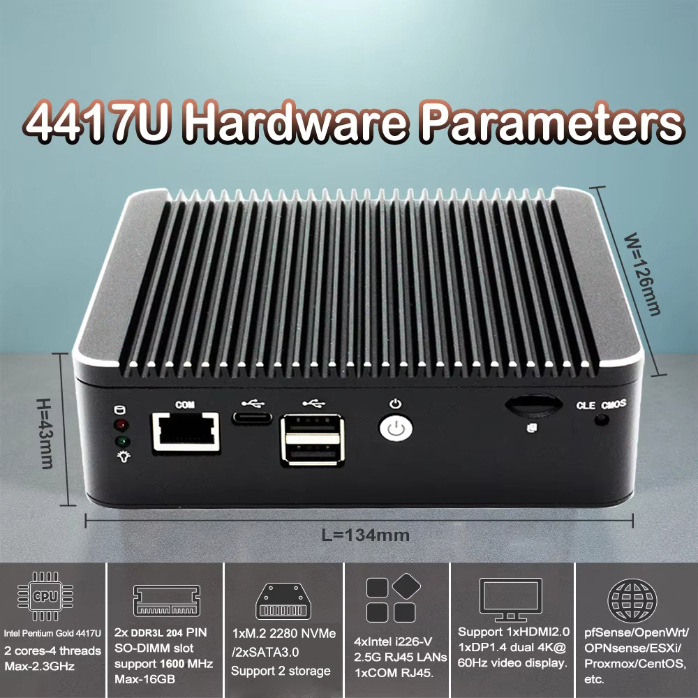 12th Gen Intel Pentium 4417U 2 - Thin Client Mini Pc review and price